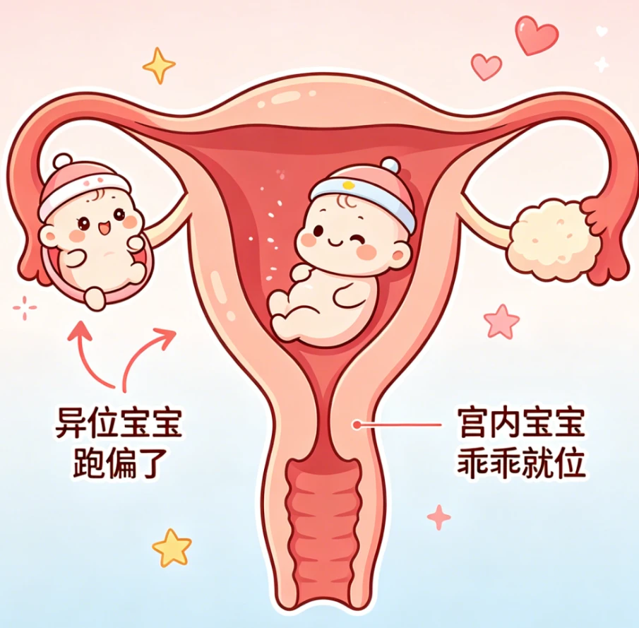 怀上双胞胎，一个在子宫，一个却在输卵管——这种罕见情况能保住宫内的胎儿吗？